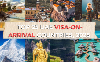 Visa-On-Arrival countries for UAE Residents