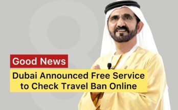 Check UAE Travel Ban online